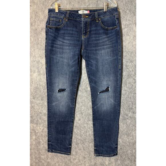 CAbi Denim - Cabi Jeans Womens Patchwork Slim Boyfriend Jeans Size 4